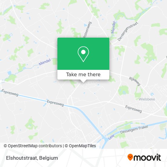 Elshoutstraat map