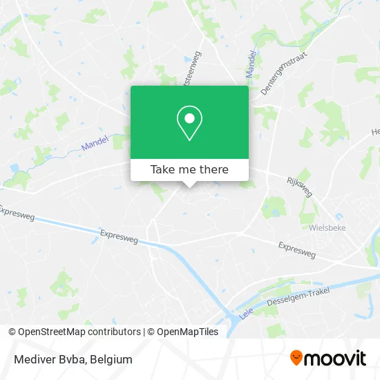 Mediver Bvba map