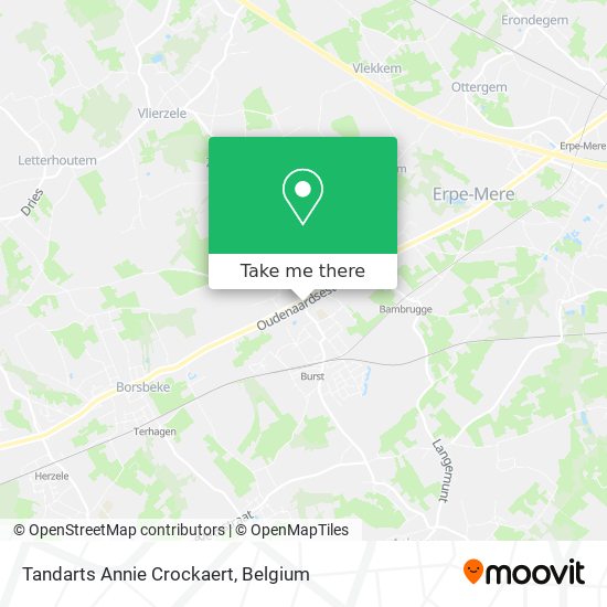 Tandarts Annie Crockaert plan