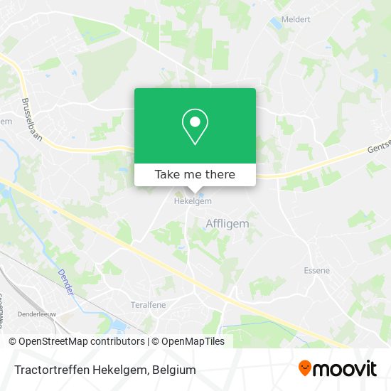 Tractortreffen Hekelgem map