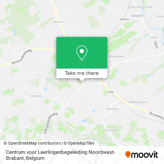 Centrum voor Leerlingenbegeleiding Noordwest-Brabant map