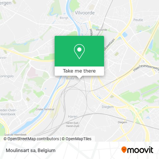 Moulinsart sa map