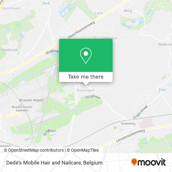 Dedé's Mobile Hair and Nailcare map