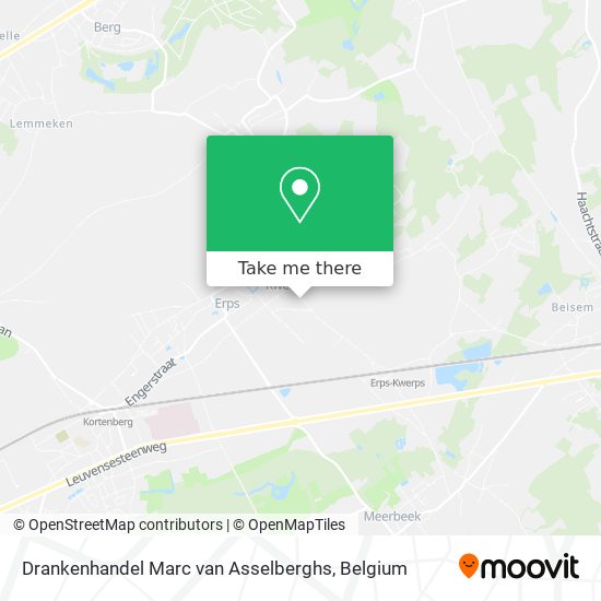 Drankenhandel Marc van Asselberghs map