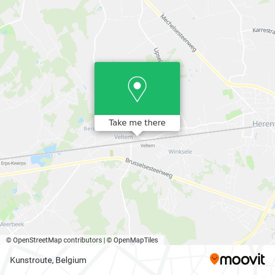 Kunstroute map