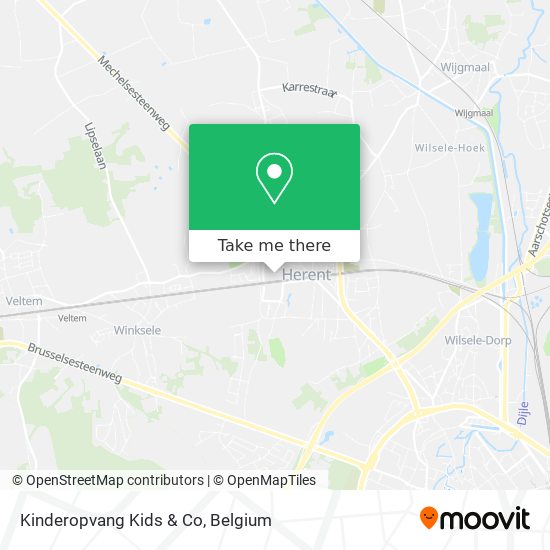 Kinderopvang Kids & Co map