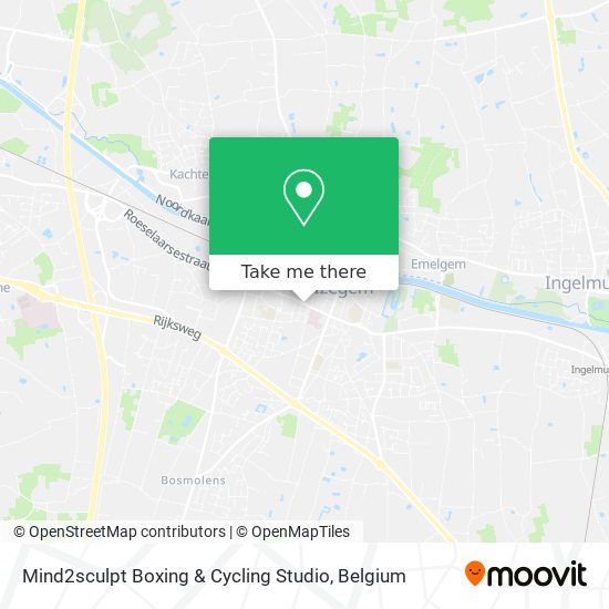 Mind2sculpt Boxing & Cycling Studio map