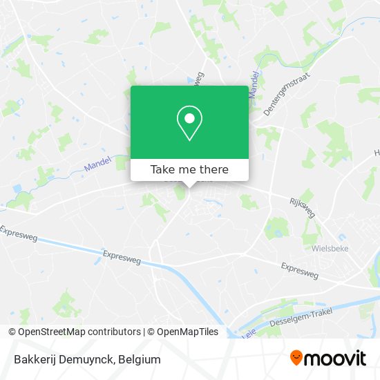 Bakkerij Demuynck plan