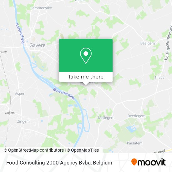 Food Consulting 2000 Agency Bvba map