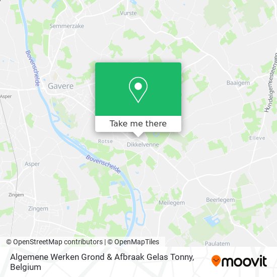 Algemene Werken Grond & Afbraak Gelas Tonny plan