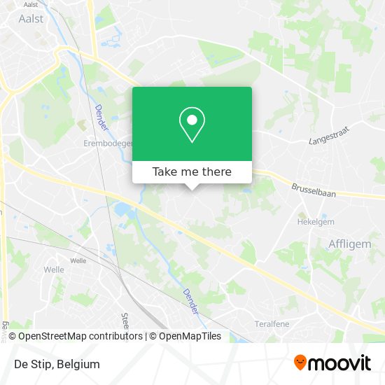 De Stip map