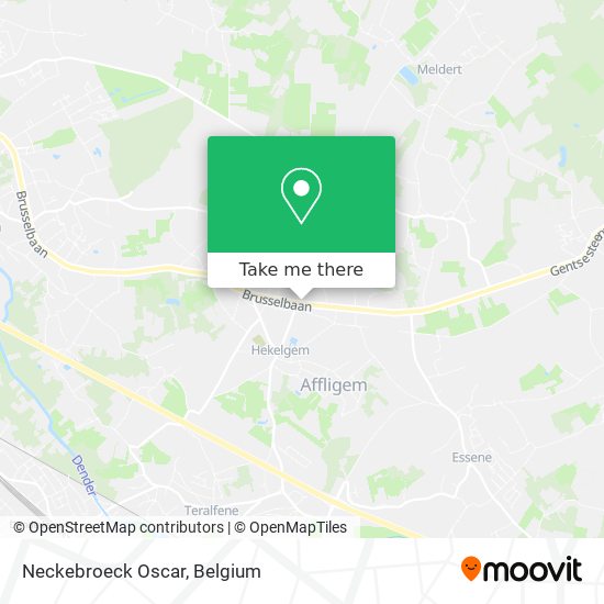 Neckebroeck Oscar map