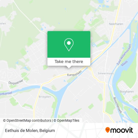 Eethuis de Molen map