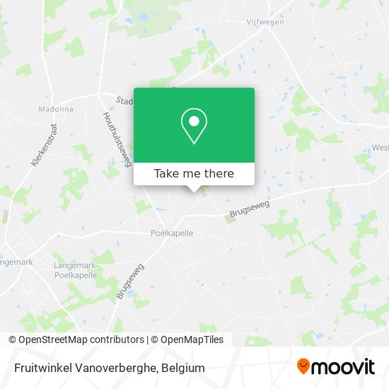 Fruitwinkel Vanoverberghe map
