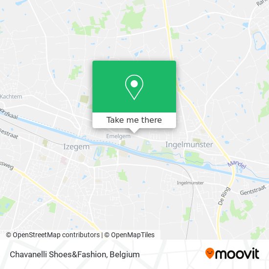 Chavanelli Shoes&Fashion map