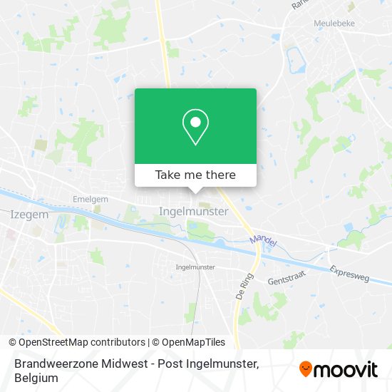 Brandweerzone Midwest - Post Ingelmunster plan