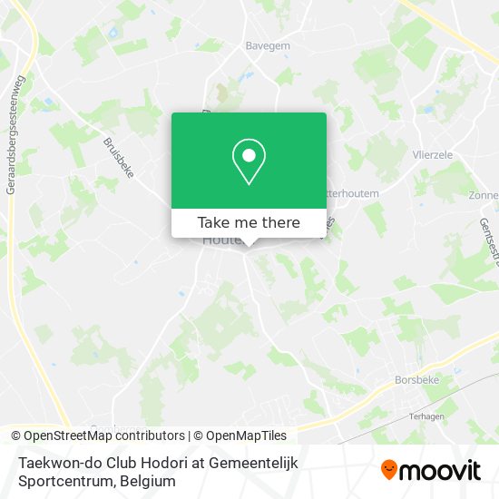 Taekwon-do Club Hodori at Gemeentelijk Sportcentrum map