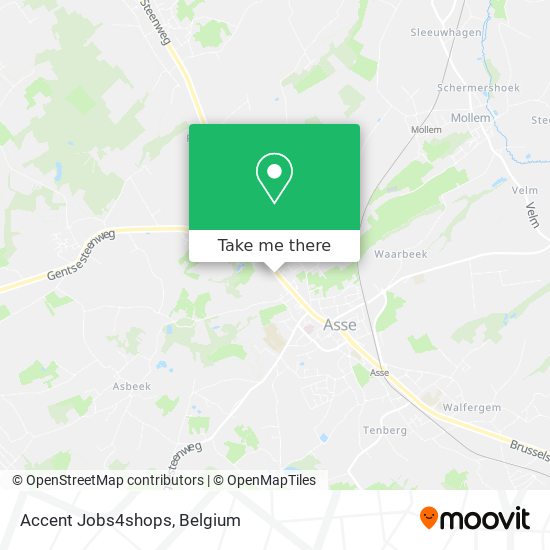 Accent Jobs4shops map