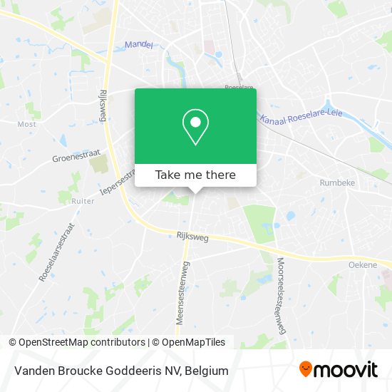 Vanden Broucke Goddeeris NV map