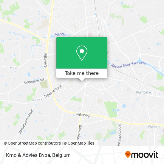 Kmo & Advies Bvba map