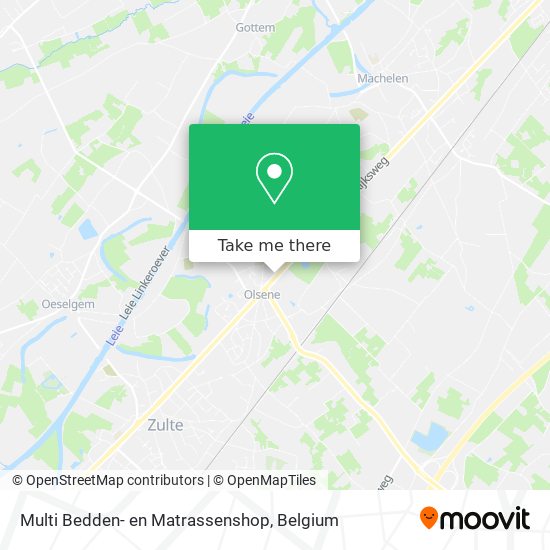 Multi Bedden- en Matrassenshop map