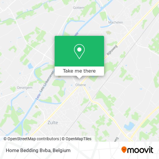 Home Bedding Bvba map