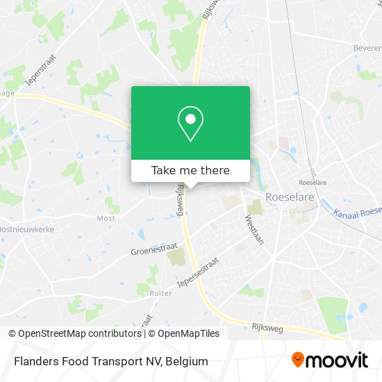 Flanders Food Transport NV map