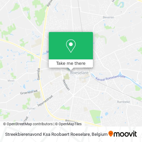 Streekbierenavond Ksa Roobaert Roeselare map