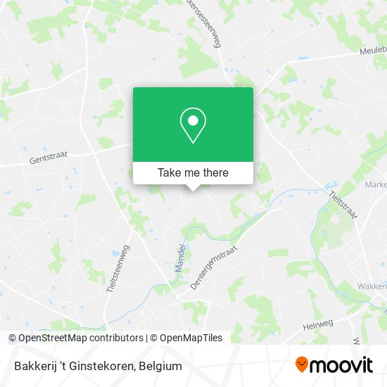 Bakkerij 't Ginstekoren plan