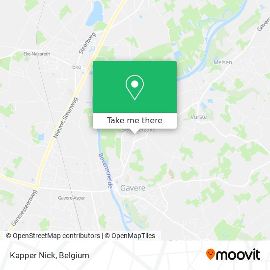 Kapper Nick map