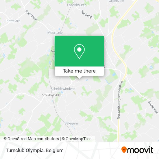 Turnclub Olympia map