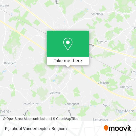 Rijschool Vanderheijden map