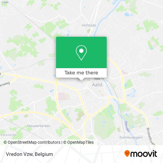 Vredon Vzw map