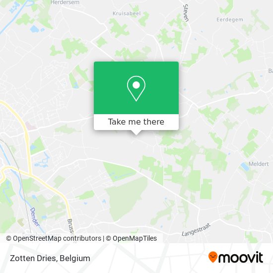 Zotten Dries map