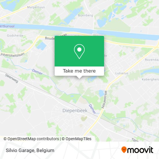 Silvio Garage map