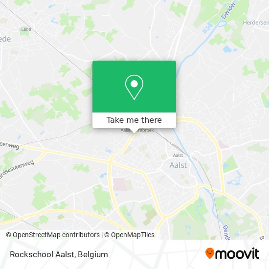 Rockschool Aalst map