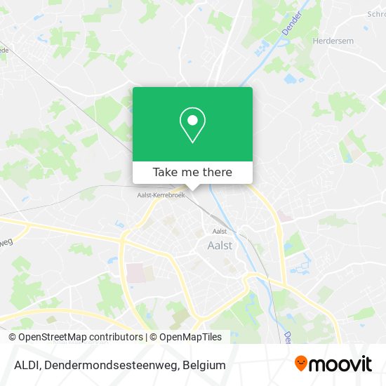 ALDI, Dendermondsesteenweg map