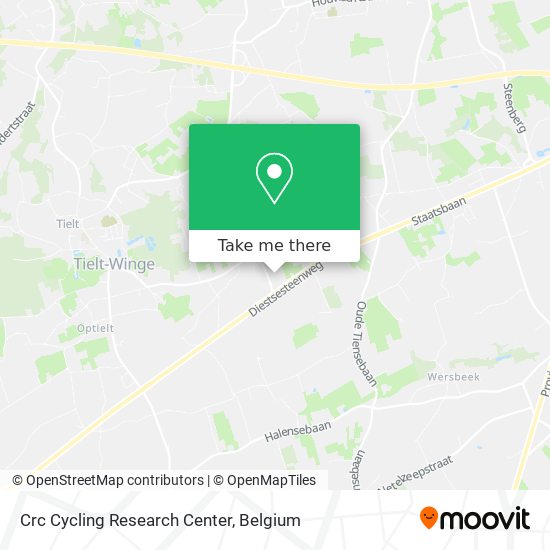 Crc Cycling Research Center map