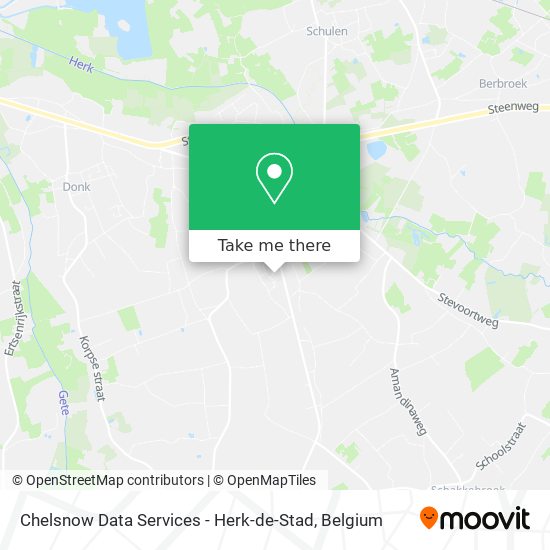 Chelsnow Data Services - Herk-de-Stad plan