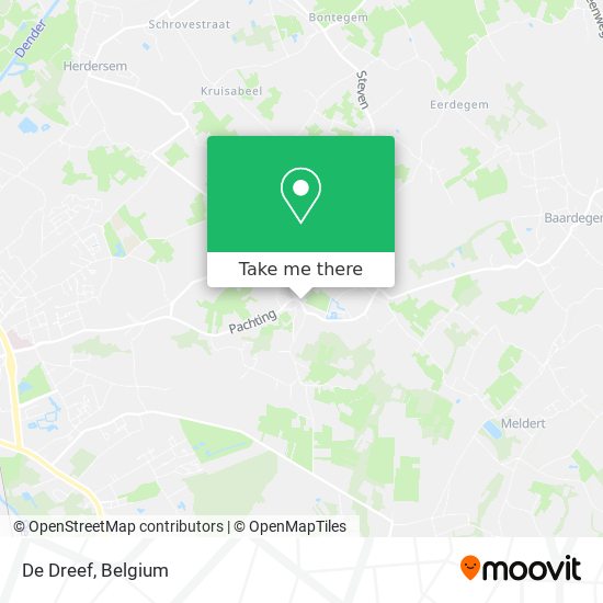 De Dreef map