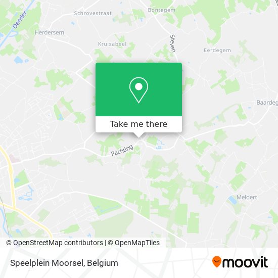 Speelplein Moorsel map