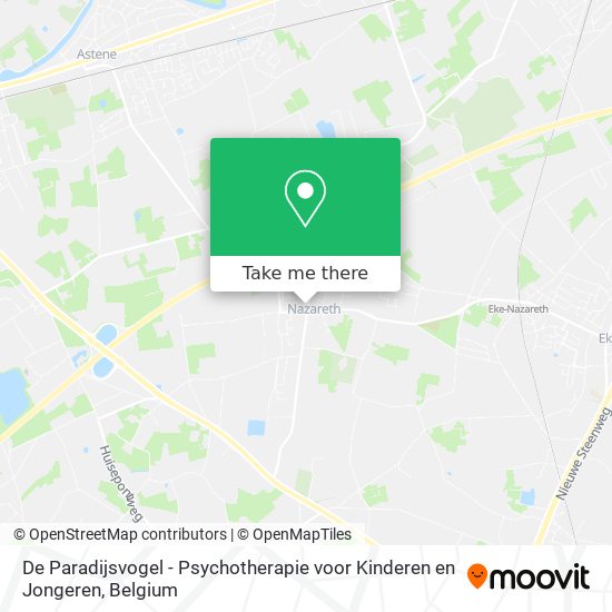 De Paradijsvogel - Psychotherapie voor Kinderen en Jongeren map