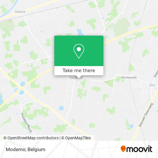 Modemo map