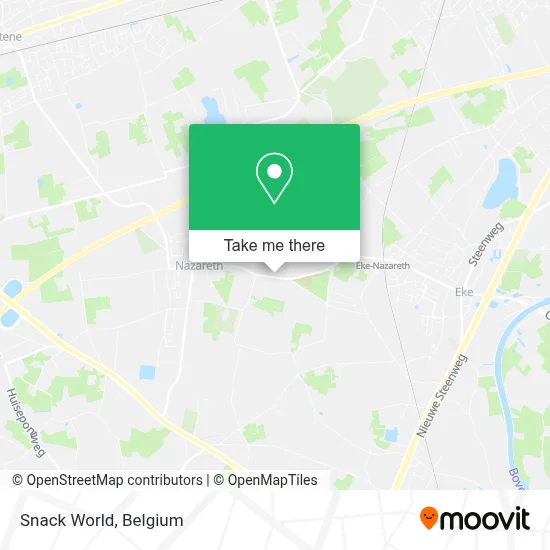 Snack World map