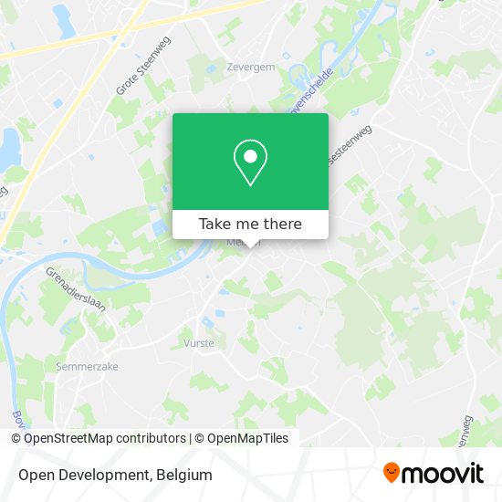 Open Development map