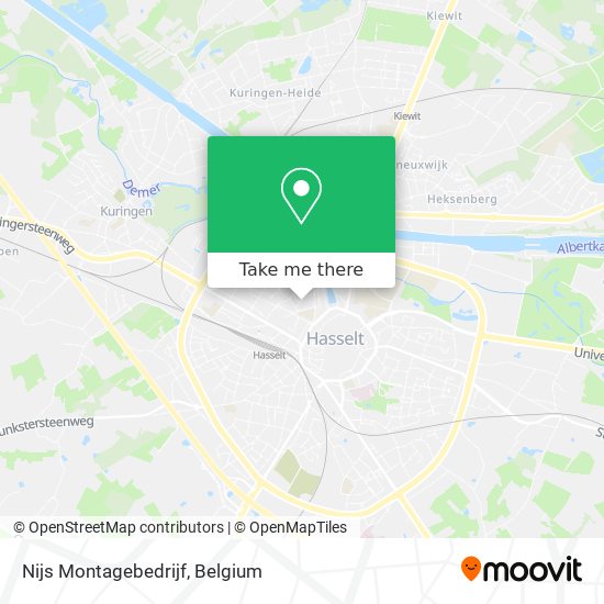 Nijs Montagebedrijf map