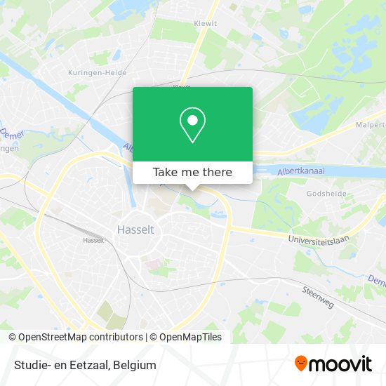 Studie- en Eetzaal map