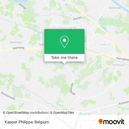 Kapper Philippe map