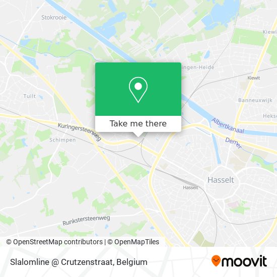 Slalomline @ Crutzenstraat map