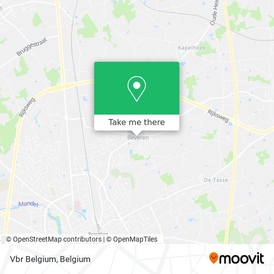 Vbr Belgium map